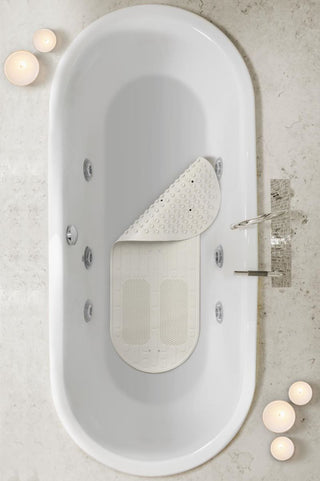 Martha Stewart - Bath Mat with Microban, for Tub - Gray